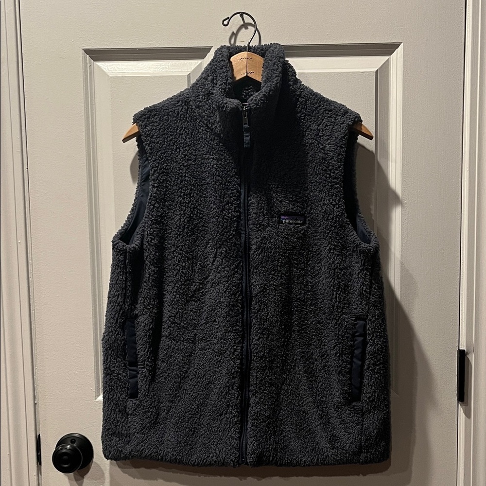 Patagonia Women’s Medium Slate Blue Los Gatos Fleece Vest *Like New*